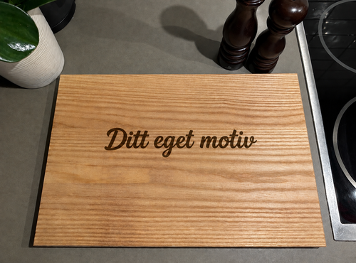 Skärbräda med ditt eget motiv